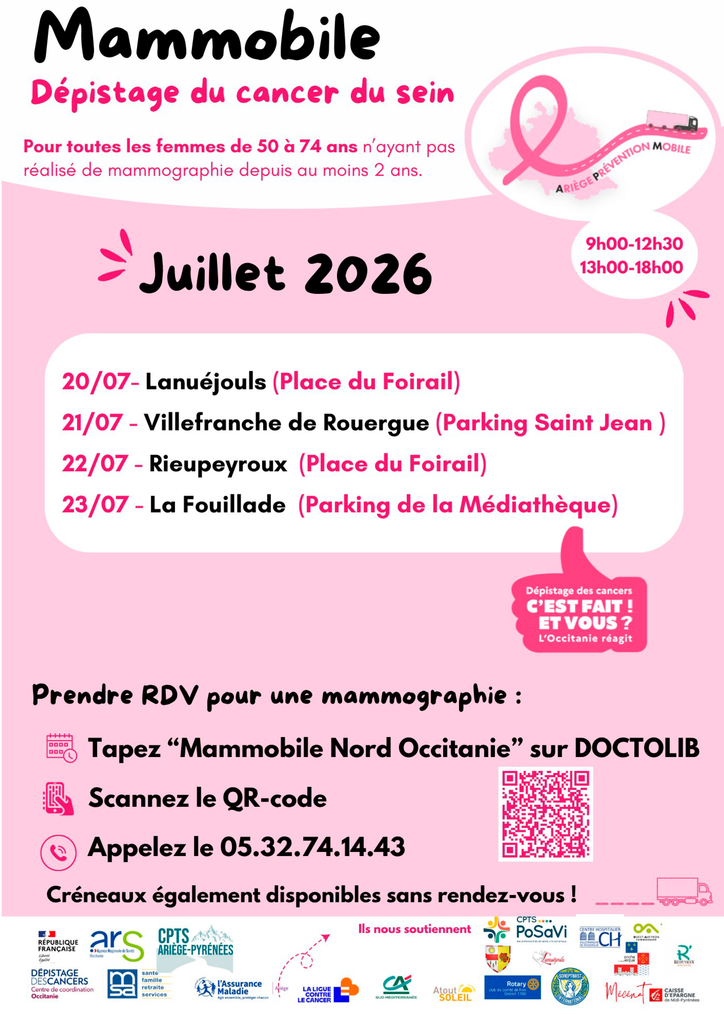Dépistage du Cancer du Sein en Aveyron