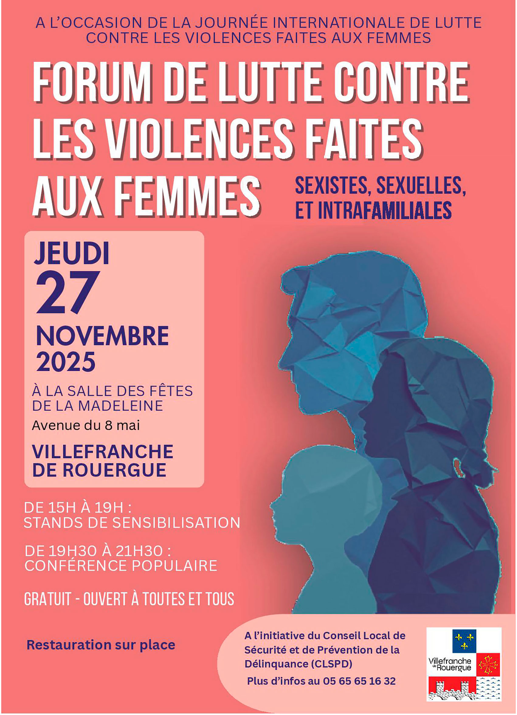 Lutte contre les violences faites aux femmes, Villefranche (Aveyron)